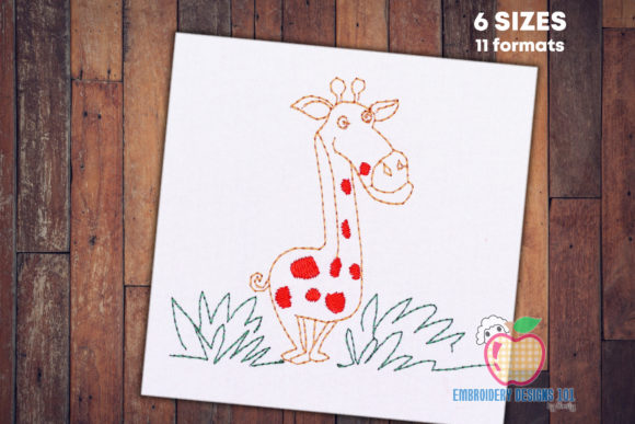 Download Cute Baby Giraffe Quick Stitch - Cute Collection