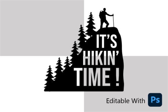 Download Hiking Logo - It's Hikin' Time - Hiking Collection