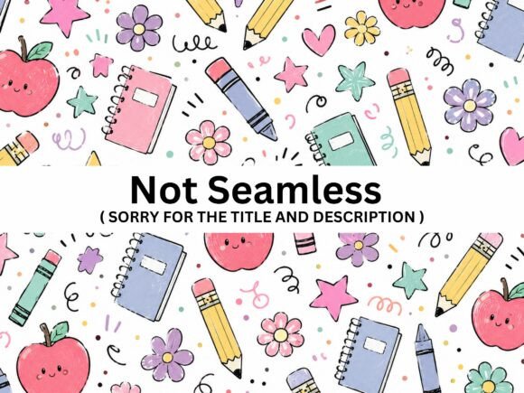 Download Cute Back to School Pattern PNG - Cute Collection