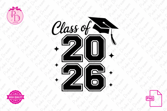 Download Cute Class of 2026 Graduation PNG - Cute Collection
