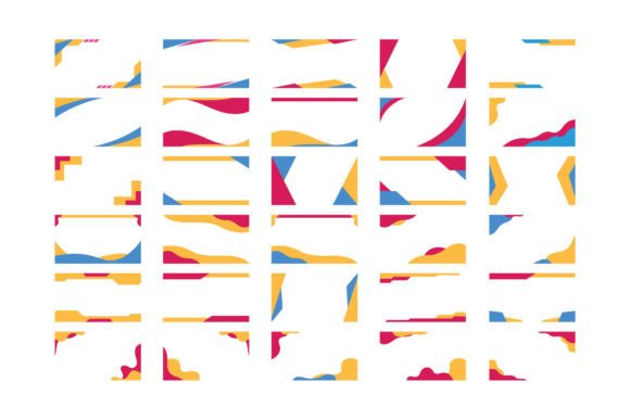 Download Set of Frame Element Aesthetic Logo - Set Collection