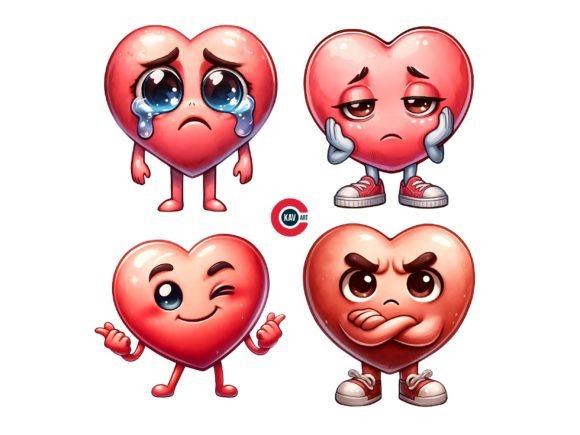 Download Heart Emotes Clipart, Cute Heart Emotion - Cute Collection