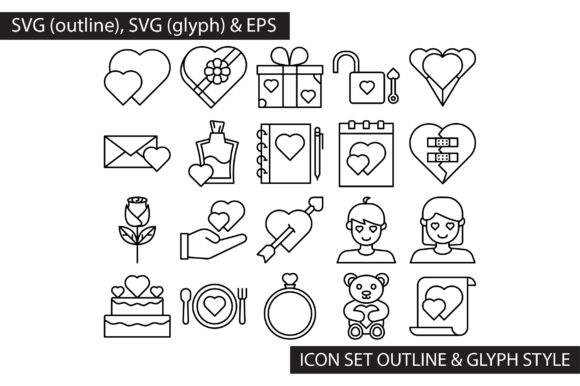 Download Valentine Icons Set - Set Collection