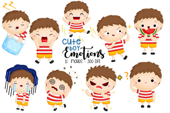 Download Emotion Boy Clipart - Cute Kids Clip Art - Cute Collection
