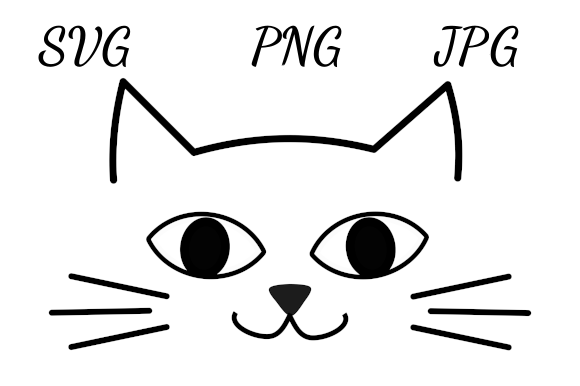 Download Cute Cat Face Drawing - Cute Collection