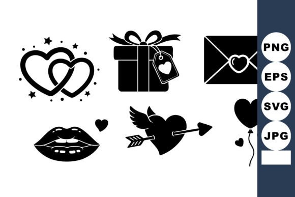 Download Minimal Valentine Icons Set - Set Collection