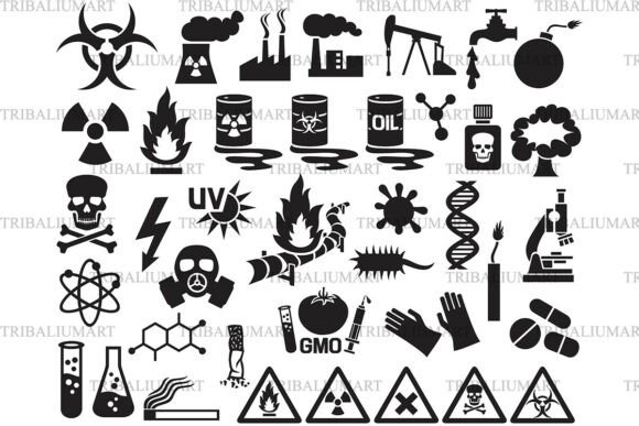 Download Hazard Warning Icon Set - Set Collection