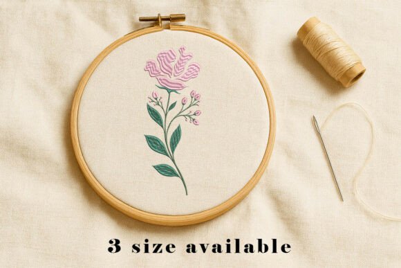 Download Floral Wildflower Embroidery Design - Embroidery design Collection