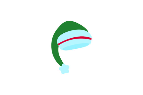 Download Green Hat Cute Christmas Trendy Art - Cute Collection